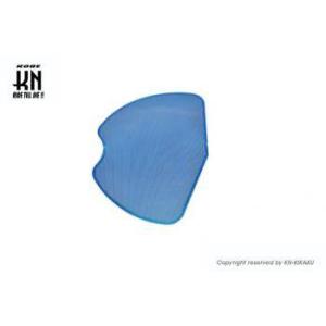 KN企画 ケイエヌキカク クランクケース フィルター カラー：ステンメッシュ／ブルー アドレスV12...