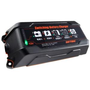 DAYTONA デイトナ スイッチングバッテリーチャージャー12V(回復微弱充電器)｜ウェビック2号店