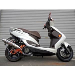 バイク マフラー ベリアル GPバージョンマーク2 SLV シグナスX Y17-14