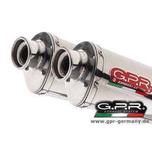 高価値人気殺到 Gpr ジーピーアールgpr Trevale Steel Kawasaki Zzr 1400 06 11 Slip On Double Muffler Exhaust スリップオンマフラーkawasaki Zzr1400 Zx 14 １着でも送料無料