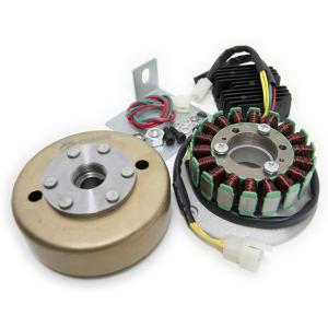 Motor Rock モーターロック マグネット式 高性能200Wオルタネーターキット TX650 ...