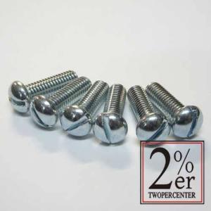 2%er ツーパーセンター クラシカル マイナスボルトセット ミリ規格 サイズ：M6×首下20mm 汎用ボルト・ネジ