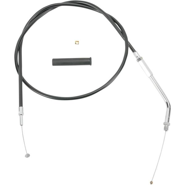 Drag Specialties ドラッグスペシャリティーズ Black Vinyl Throttl...