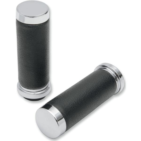 Drag Specialties ドラッグスペシャリティーズ Textured Black Rubb...