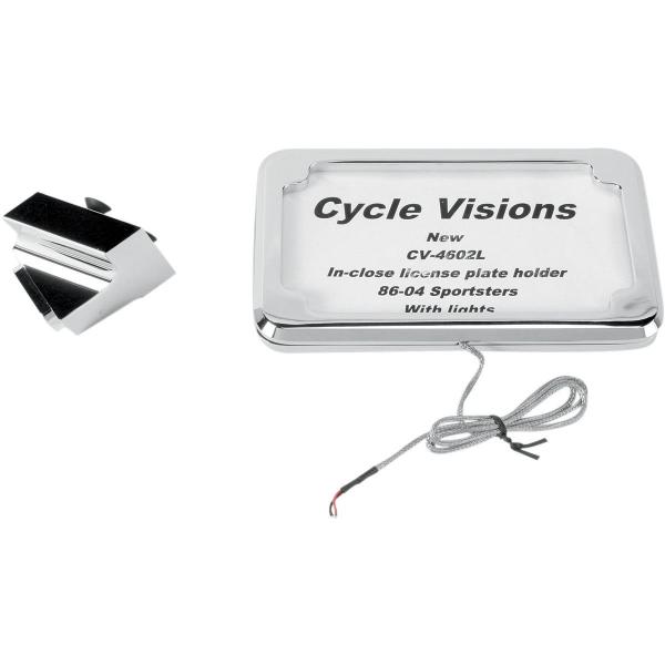 CYCLE VISIONS サイクルビジョン ナンバープレートマウント ランプ付き 1986-04 ...