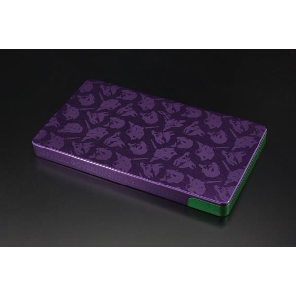 GILD design ギルドデザイン EVA ジュラルミン削り出し名刺入れ 「パープル×グリーン(...