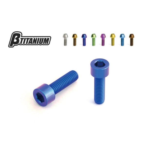 βTITANIUM ベータチタニウム マスターシリンダー 取付チタンボルトキット シルバー タイプ：...