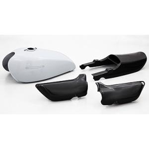 K-072 新品 Z1 Z2 750RS ロングピッチ 青玉虫 外装セット タンク 左右