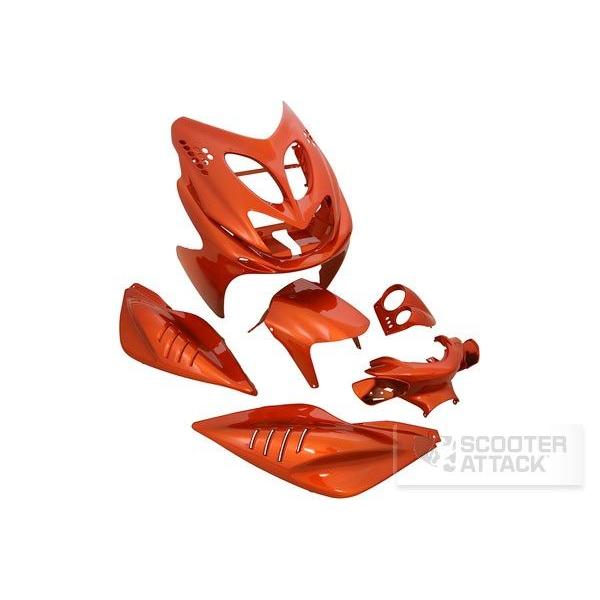 KN企画 ケイエヌキカク 外装セット【STR8】 カラー：メタリックオレンジ Nitro 50cc ...