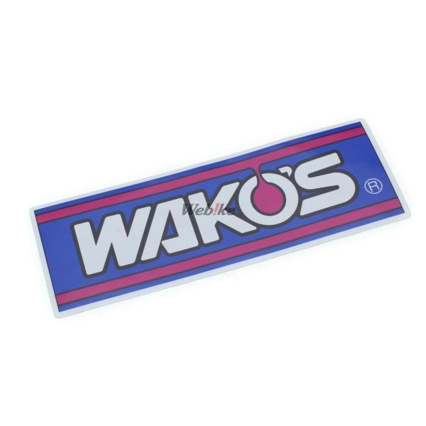 WAKOS WAKOS:ワコーズ ステッカー サイズ：M(約70mm×196mm)