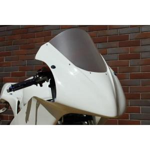 ORM製 ホンダ NSR50 片目耐久アッパーカウル ワイドナックル FRP