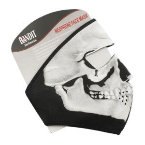 Bandit Helmet Bandit Helmet:バンディット ヘルメット FACEMASK SKULL BLACK｜webike02