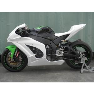 KDCサービス ケイディーシーサービス フルカウル カラー：白ゲル ZX10R KAWASAKI カ...