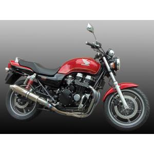 CB750(RC42)用 ショート集合 （黒）【 ゼス管ショートマフラー 手曲