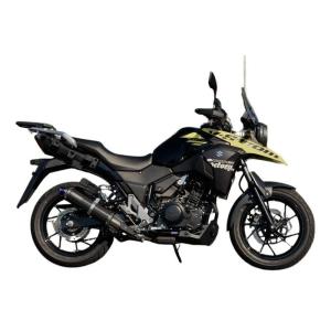 vストローム 250 スリップオンマフラー　Beams R-EVO　マフラー BEAMS（ビームス） R-EVOスリップオンマフラー 政府認証 カーボン V