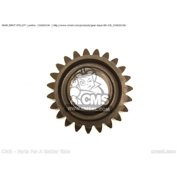 CMS シーエムエス GEAR，INPUT 6TH，23T ZX1000C1 NINJA ZX10R...