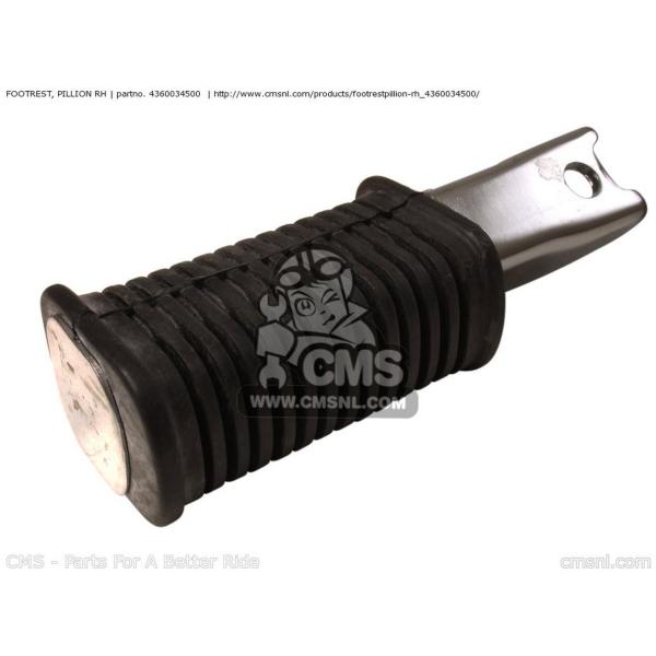 CMS シーエムエス FOOTREST ASSY，PILLION，R SUZUKI スズキ フットペ...
