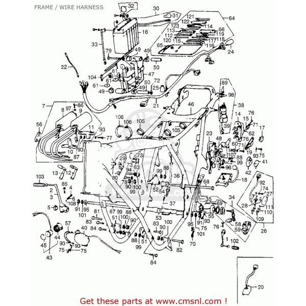 CMS シーエムエス (35010374671) KEY SET HONDA ホンダ メインハーネス...