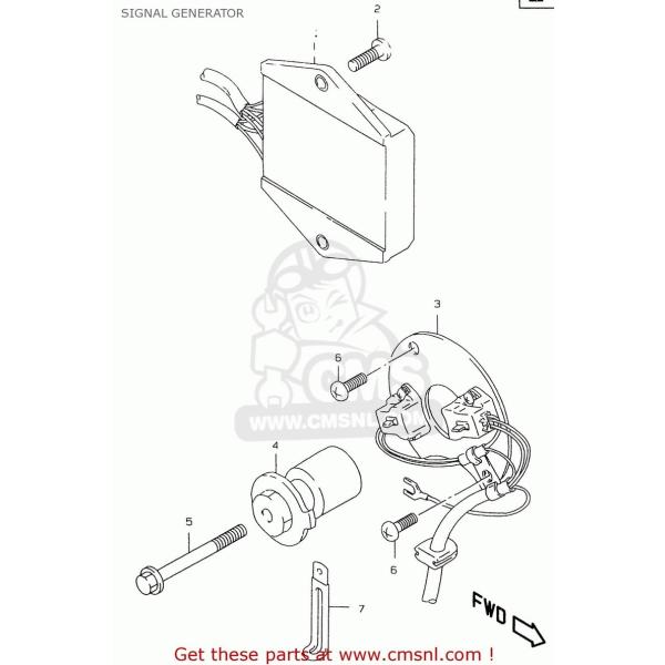 CMS シーエムエス (32900-01DV3) IGNITER GS500E 1997 (V) (...