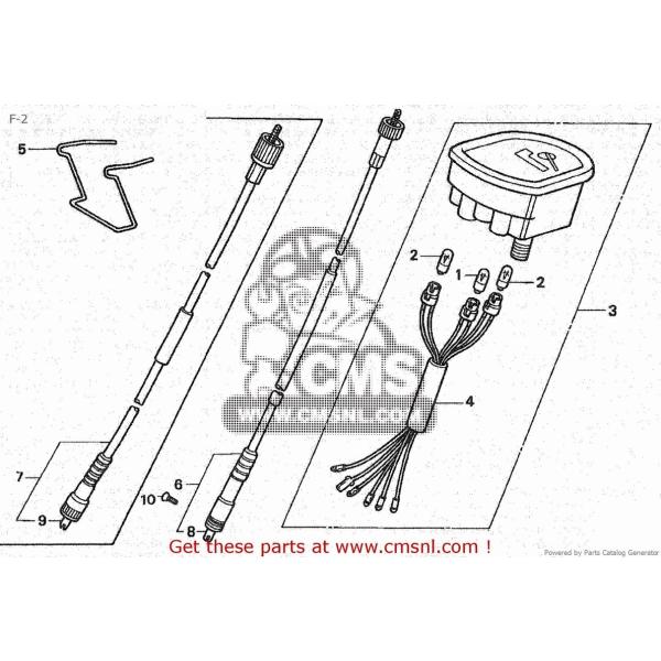 CMS シーエムエス SPEEDOMETER ASSY (JDM) C50CM C50D C50S ...