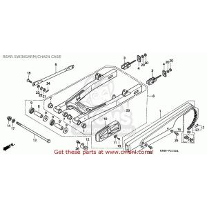 CMS シーエムエス (40540-KV3-405) CHAIN SET，DRIVE ( CB250 TWO FIFTY 1992 (N) SPAIN HONDA ホンダ その他エンジンパーツオプション・補修部品 エンジン