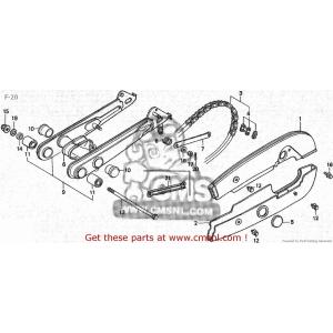 CMS シーエムエス SWINGARM AS*Y141* (JDM) C50CM C50D C50S...
