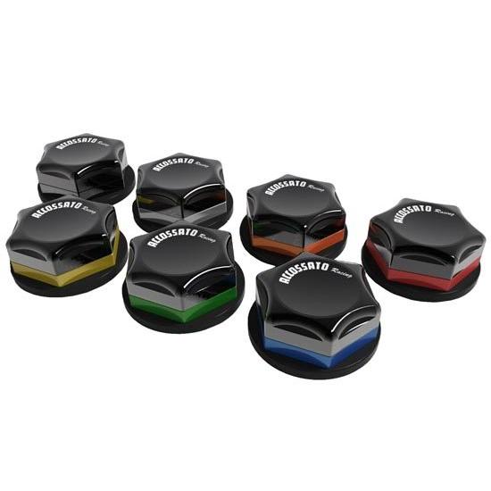 ACCOSSATO アコサット ステムナット クローズタイプ カラー：レッド YAMAHA ヤマハ ...