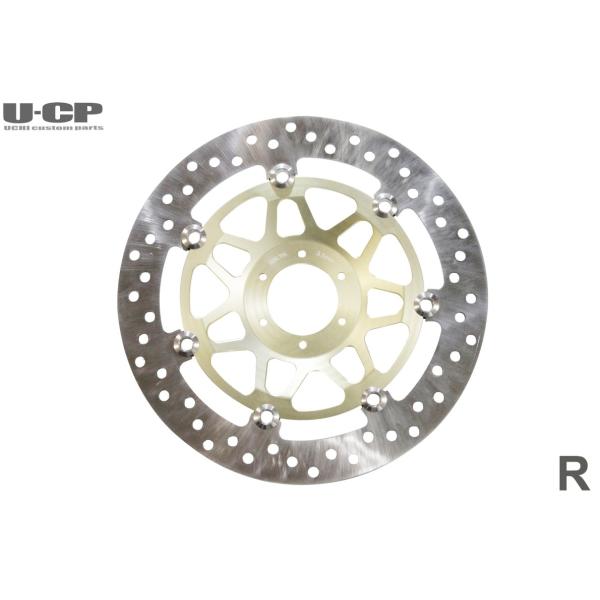U-CP U-CP:ユーシーピー フロントブレーキディスクローター インナーローターカラー：ゴールド...