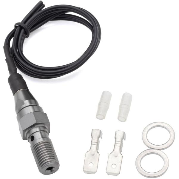 DRC ディーアールシー モトレッド EZ電装キット用アルミブレーキ油圧スイッチ 油圧式ブレーキスイ...