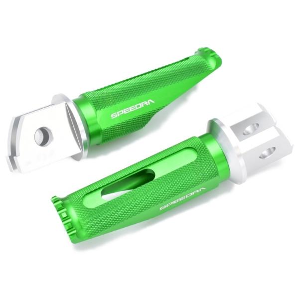 SPEEDRA スピードラ アルミ削り出しタンデムステップ レーシングタイプ ステップバーカラー：グ...