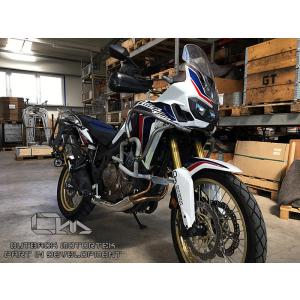 BONSAI MOTO ボンサイモト アッパークラッシュバー OUTBACKmotortek カラー：マットブラック Africa Twin HONDA ホンダ｜webike02