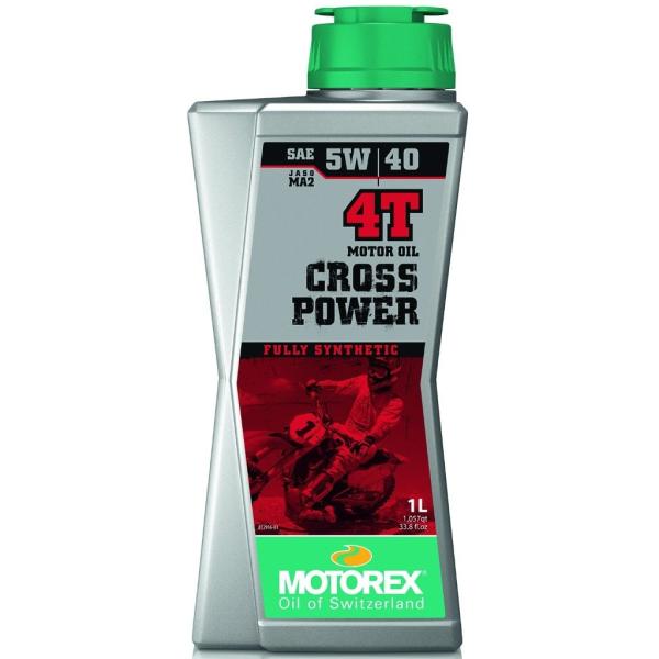 MOTOREX モトレックス CROSS POWER 4T (クロス パワー) 【5W-40】【4サ...