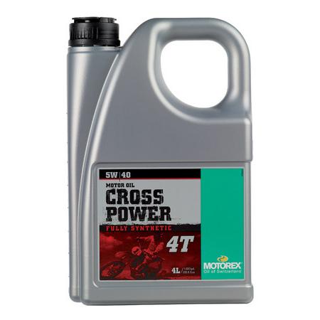 MOTOREX モトレックス CROSS POWER 4T (クロス パワー) 【5W-40】【4サ...