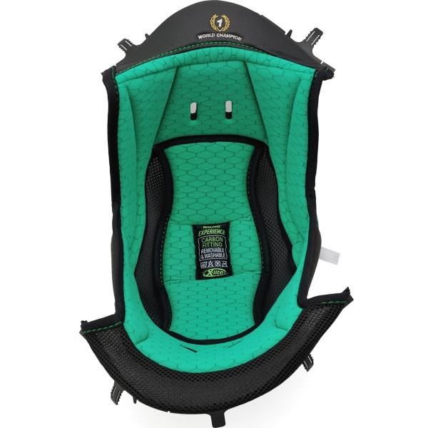 NOLAN ノーラン X-802RR センターパッド カーボンフィッティング サイズ：XL ヘルメッ...