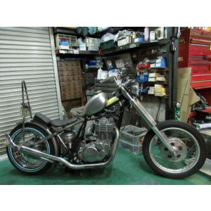 2%er（ツーパーセンター） メガホンフィッシュテールマフラー SR500