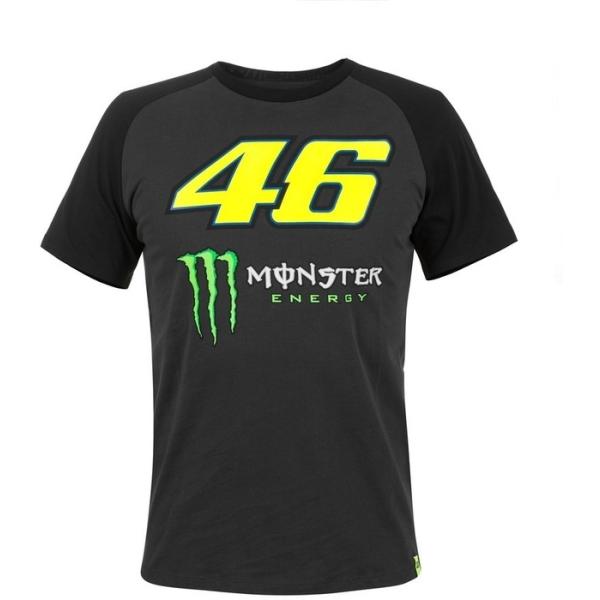 VR46 VR46:ブイアール46 46 MONSTER RAGLAN SLEEVES T-SHIR...