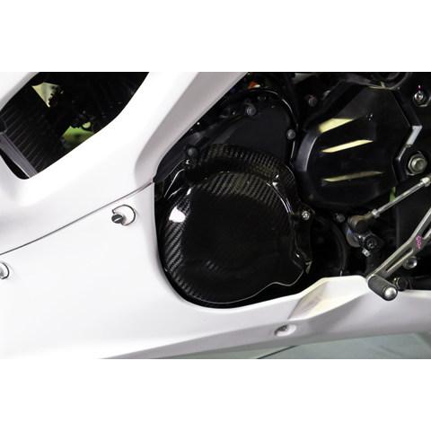 A-TECH エーテック ジェネレーターカバー タイプ：綾織ドライカーボン(DC) クリアー塗装済 ...