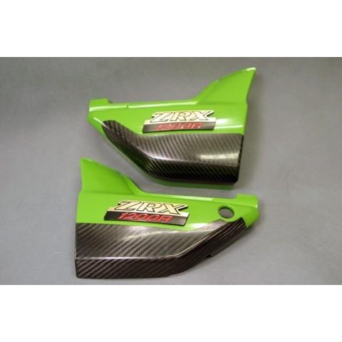 A-TECH エーテック サイドプレート 素材：開繊ドライカーボン(KDC) ZRX1100 ZRX...