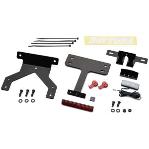 DAYTONA デイトナ フェンダーレスキット 車検対応LEDライセンスランプ付き(ナンバー取付ステ...