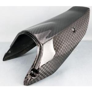 A-TECH エーテック シングルシートカウルSPL＋着座シート 素材：開繊ドライカーボン(KDC)...