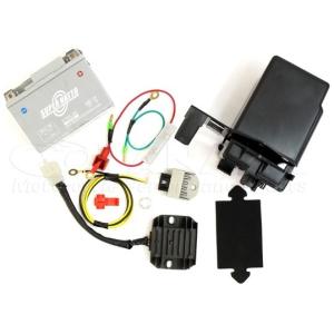 6V カブを　12V使用にしました。 カブ用6V→12V化 コンバージョンキット（12V変換キット） : あいしん