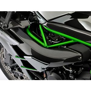 A-TECH（エーテック） ハーフサイドカウルセット 素材：FRP／ブラック