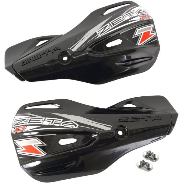 ZETA ジータ X3プロテクター カラー：ブラック ハンドガード・ナックルガード ハンドル周辺パー...