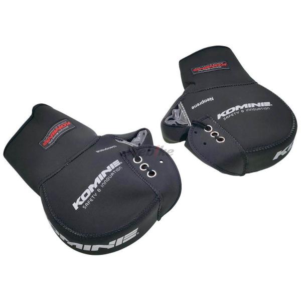 KOMINE コミネ AK-049 ネオプレーンハンドルウォーマーロング カラー：ブラック ハンドル...