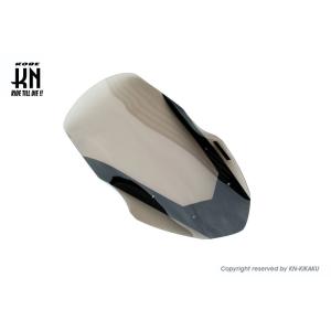 KN企画 ケイエヌキカク フロントロングスクリーン スクリーンカラー：スモーク／ブラックライン NM...