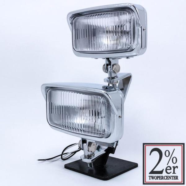 2%er ツーパーセンター デュアルライトキット ビンテージスタイルスクエアライト SR400 SR...