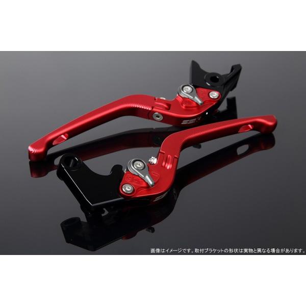 SPEEDRA スピードラ アルミビレットアジャストレバーセット 3D可倒式 レバー本体カラー：マッ...