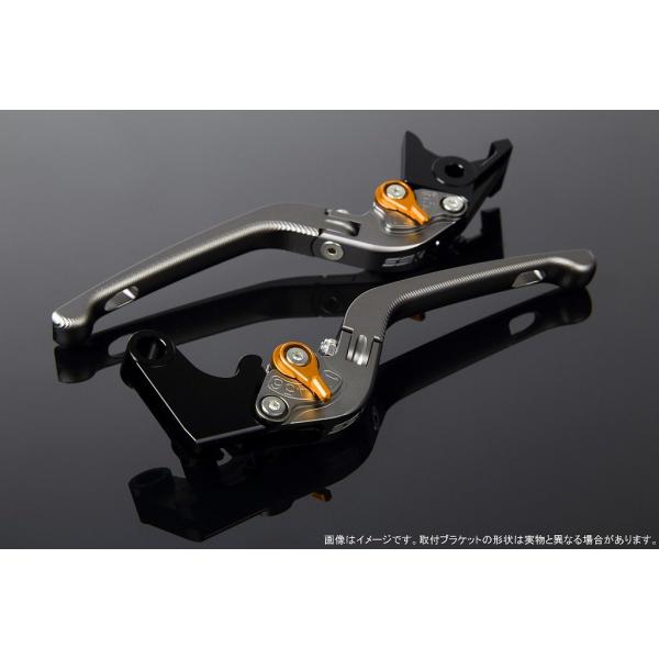 SPEEDRA スピードラ アルミビレットアジャストレバーセット 3D可倒式 レバー本体カラー：マッ...