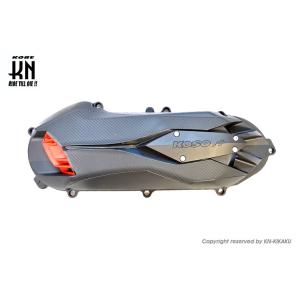 KOSO コーソー 軽量クランクケースカバータイプ2 カラー：ブラック／レッド BWS125(ビーウ...