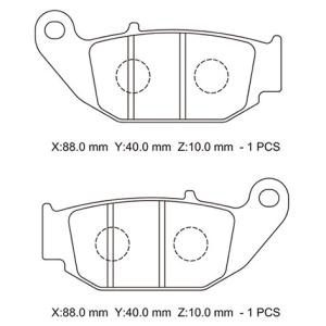 NTB エヌティービー ブレーキパッド CRF...の詳細画像1